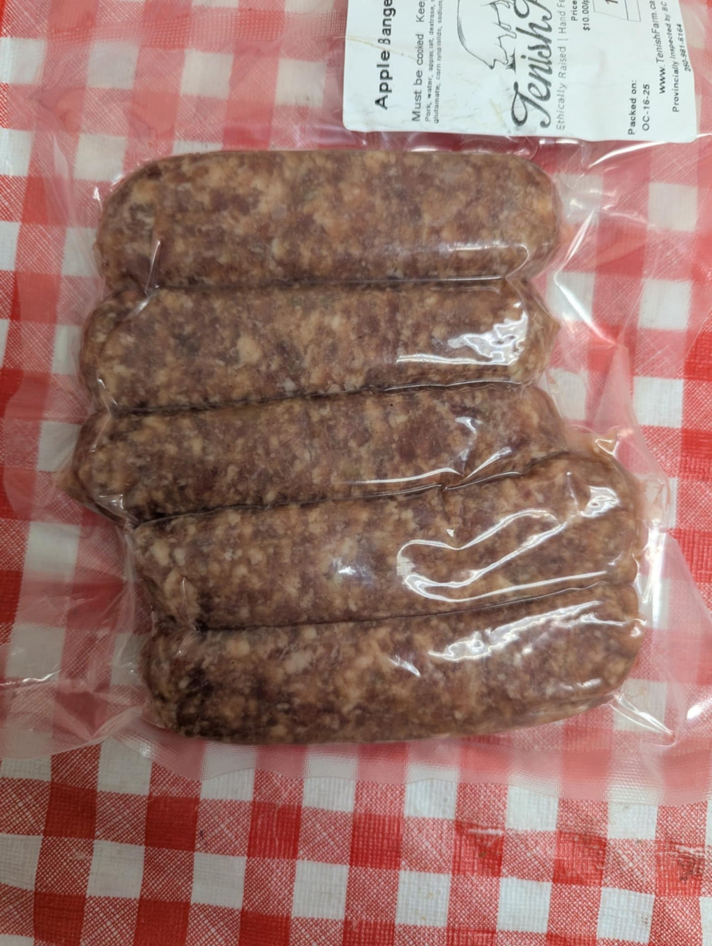 Apple Banger - gluten free