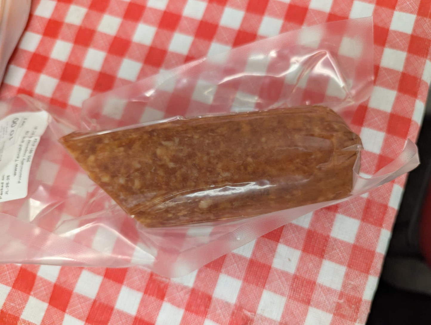 Garlic sausage - half coil - gluten free