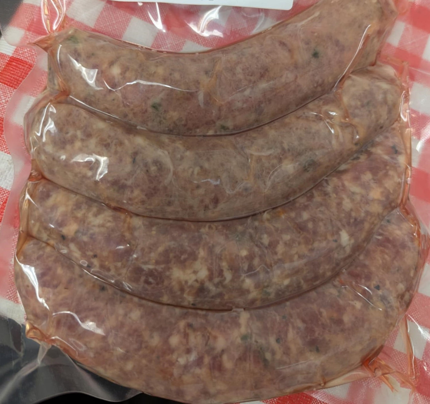 Roasted Garlic and Bell Pepper Dinner Sausage - gluten free